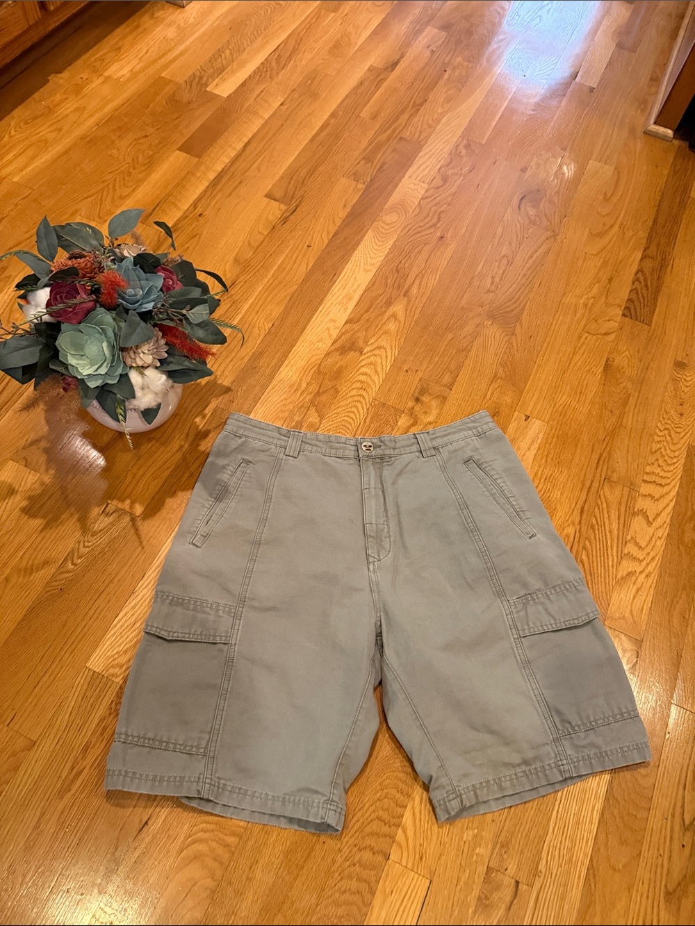 Classic Men's JACHS Gray Utility Shorts - 36 - Picture 3 of 7